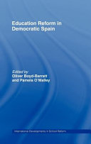 Education reform in democratic Spain