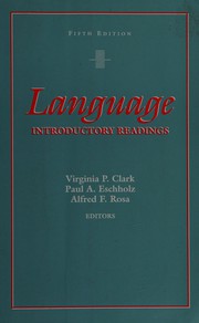 Language : introductory readings.