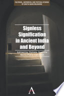 Signless signification in ancient India and beyond