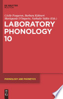 Laboratory phonology 10