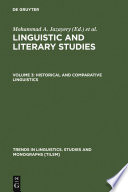 Linguistic and literary studies in honor of Archibald A. Hill