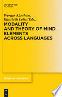 Modality and theory of mind elements across languages