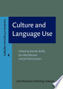 Culture and language use