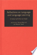 Reflections on language and language learning in honour of Arthur van Essen /