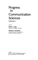 Progress in communication science /