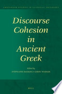 Discourse cohesion in ancient Greek