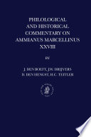 Philological and historical commentary on Ammianus Marcellinus XXVIII