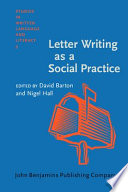 Letter writing as a social practice