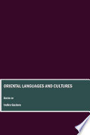 Oriental languages and cultures