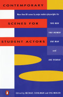 Contemporary scenes for student actors /