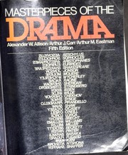 Masterpieces of the drama /