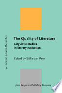 The quality of literature linguistic studies in literary evaluation /