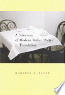 A selection of modern Italian poetry in translation