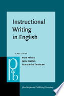 Instructional writing in English studies in honour of Risto Hiltunen /