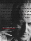 Howard Barker interviews, 1980-2010 conversations in catastrophe /