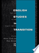 English studies in transition papers from the ESSE Inaugural Conference /