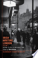 Irish writing London