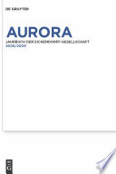 Aurora Jahrbuch der Eichendorff-Gesellschaft.