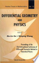 Differential geometry and physics proceedings of the 23rd International Conference of Differential Geometric Methods in Theoretical Physics, Tianjin, China, 20-26 August 2005 /