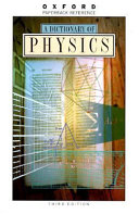 A dictionary of physics :
