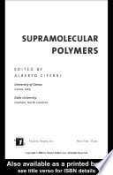 Supramolecular polymers