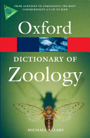 A dictionary of zoology /