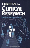 Career in clinical research obstacles and opportunities /