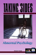 Taking sides : clashing views on controversial issues in abnormal psychology /