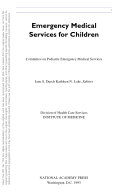 Emergency medical services for children