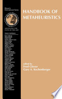 Handbook of metaheuristics