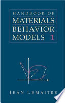 Handbook of materials behavior models.
