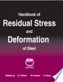 Handbook of residual stress and deformation of steel