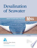 Desalination of seawater