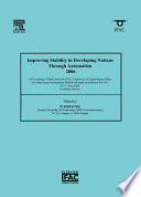 Improving stability in developing nations through automation 2006 a proceedings volume from the IFAC Conference on Supplemental Ways for Improving International Stability through Automation ISA '06, 15-17 June 2006, Prishtina, Kosovo /