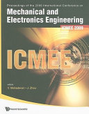 Mechanical and Electronics Engineering proceedings of the International Conference on ICMEE 2009, Chennai, India, 24-26 July 2009 /
