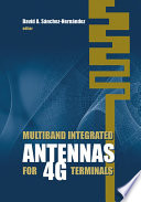 Multiband integrated antennas for 4G terminals