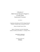 A review of NASA human reseach program's scientific merit assessment processes letter report /