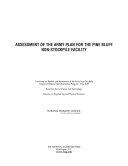 Assessment of the Army plan for the Pine Bluff non-stockpile facility