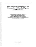 Alternative technologies for the destruction of chemical agents and munitions