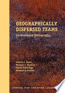Geographically dispersed teams an annotated bibliography /