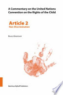 Article 2 the right of non-discrimination /
