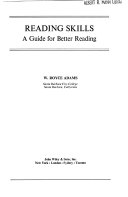 Reading skills : a guide for better reading /