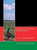 The impact of HIV/AIDS on land rights : case studies from Kenya /
