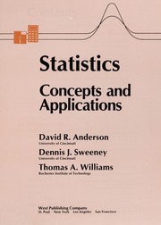Statistics : concepts and applications /