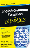 English grammar essentials for dummies