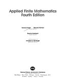 Applied finite mathematics /