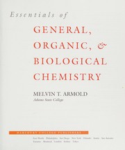 Essentials of general, organic, & biological chemistry /