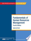Fundamentals of human resources management, fourth edition
