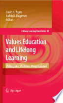 Values Education and Lifelong Learning Principles, Policies, Programmes /
