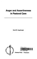 Anger and assertiveness in pastoral care /